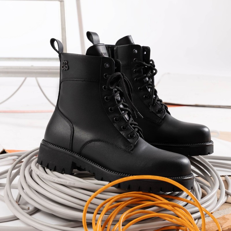 Scarpe antinfortunistiche da donna S7S in vera pelle Made in Italy Aurora