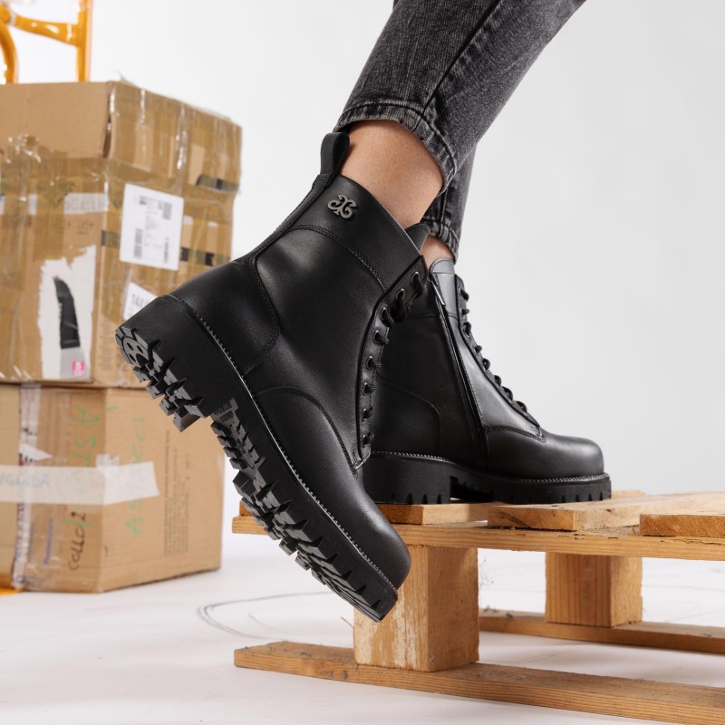 Chaussures de sécurité pour femme S7S en cuir véritable Made in Italy Aurora